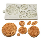 Moule Silicone 6 Roses pate a sucre