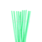 25 Pailles Papier pour Cake Pops Vert