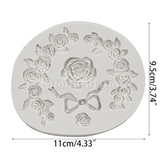 Moule Silicone 5 Fleurs