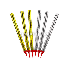 6 Bougies Fusée - Fontaines Lumineuses 18 cm