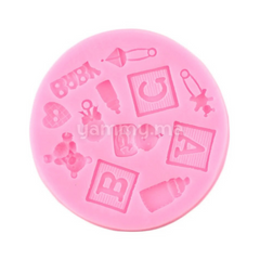 Moule Silicone Thème Baptême