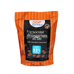 Chocolat de Couverture au Lait 33% - DGF