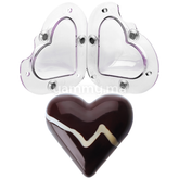 Moule à Coeur 3D en Chocolat Magnétique 9 cm - Ibili