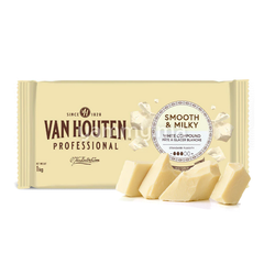 Pâte à Glacer Blanc en Plaque "Smooth & Milky" 1 kg - Van Houten