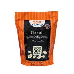 Chocolat de Couverture Blanc 30% - DGF