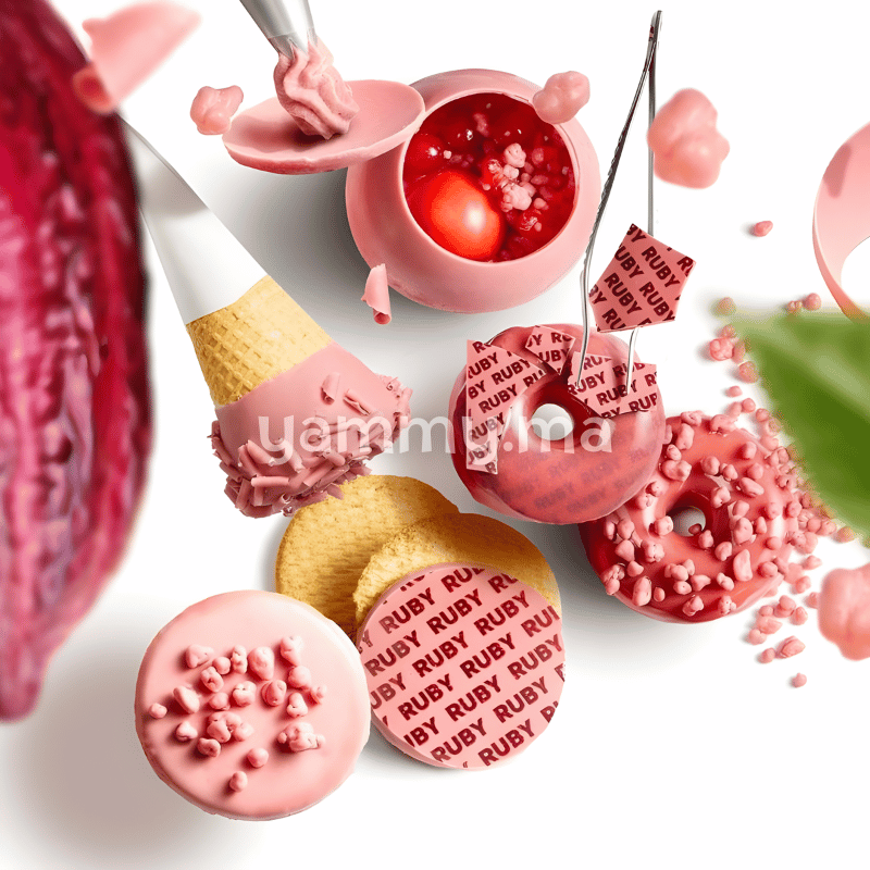 Chocolat de Couverture Ruby 47,3% N°RB1- Callebaut