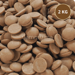Chocolat de Couverture au Lait 34% Pistoles 2kg - Aiguebelle