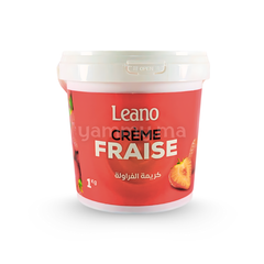 Crème Fraise 1 kg - Leamido Leano