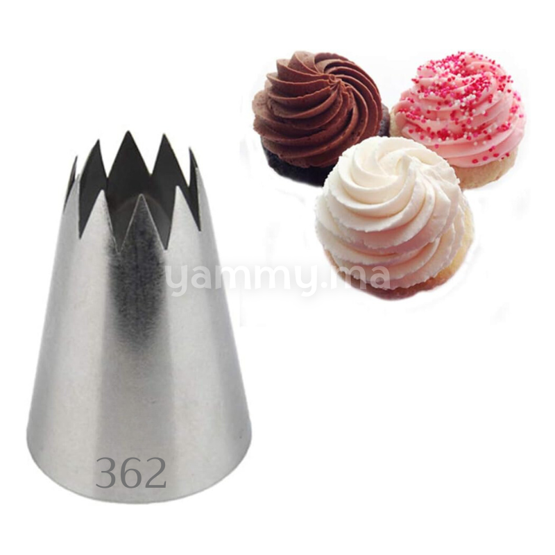 Douille Cannelée en Acier-inoxydable "362"