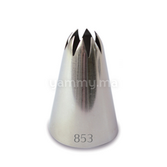 Douille Fleur en Acier-inoxydable "853"