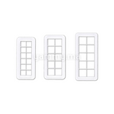 SET. 3 Emporte-pièces Géométrique Carées