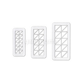 SET. 3 Emport-pièces Géométrique Triangle