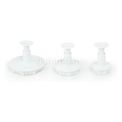 SET. 3 Emporte-pièces Fleurs Elégantes