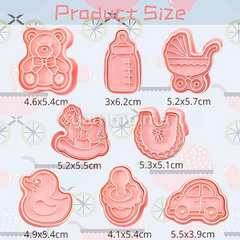 SET. 8 Emporte-pièces Bapteme