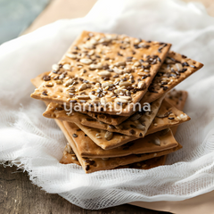 Mélange de Graines 7 Céréales Pavot, Sésame, Tournesol, Millet, lin brun, Flocon de blé et d’avoine.