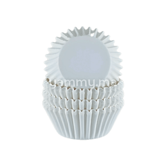 SET. 100 Caissettes à Mini Cupcakes Muffins Blanc