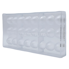 Moule Chocolat en Polycarbonate Truffe Américain "CW1867" - Chocolate World