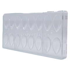 Moule Chocolat en Polycarbonate Quenelle "CW1673" - Chocolate World