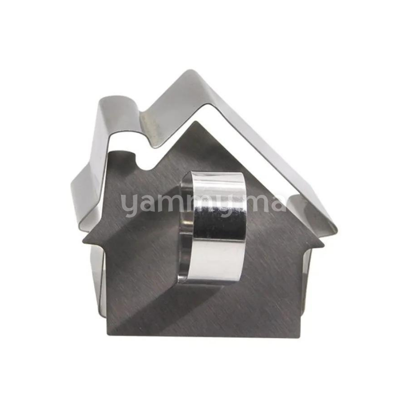 SET. 2 Moule en Inox a Mousse Individuel Maison