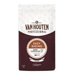 Pistoles de Sucre Chocolaté Pâte à Glacer Noir 2kg - Van Houten