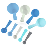 SET. 4 Casseroles et 5 Cuillères à Mesurer en Plastique – Vocen