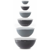 Set de 6 Bols et Bassines en Polypropylène avec Couvercles - Lacor 60055