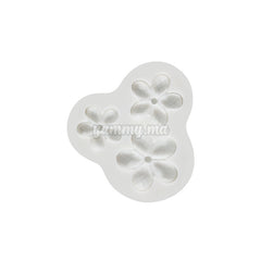 Moule Silicone 3 Fleurs