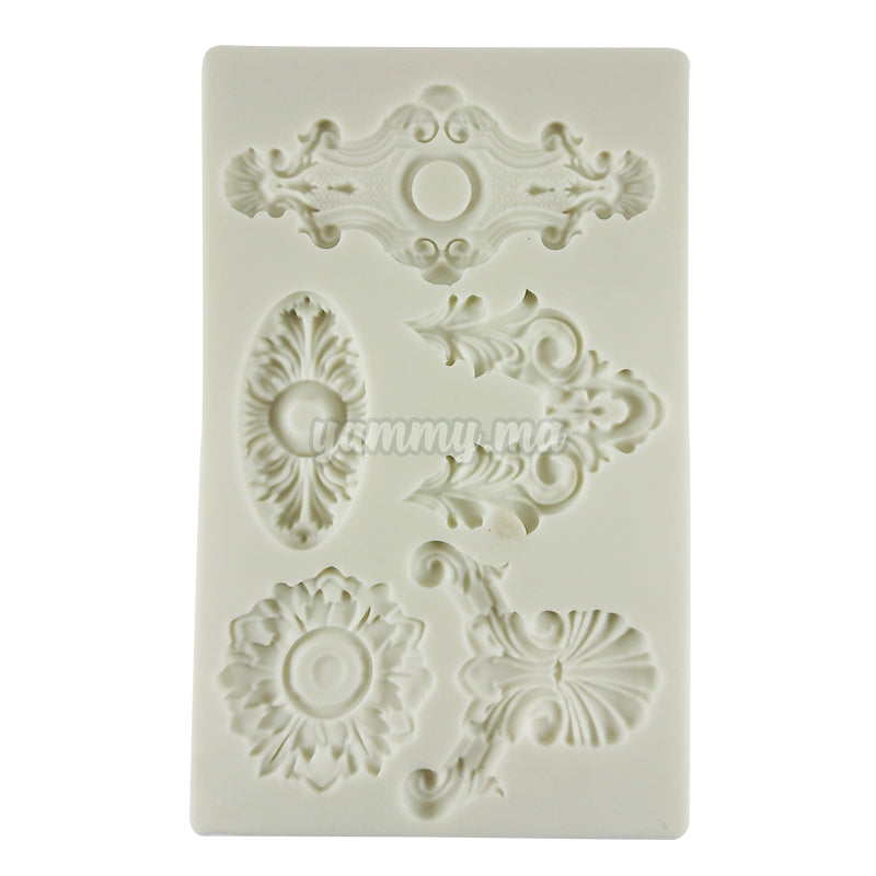 Moule Silicone 5 Rétros Vintage