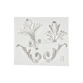 Moule Silicone 4 Feuilles Rétro