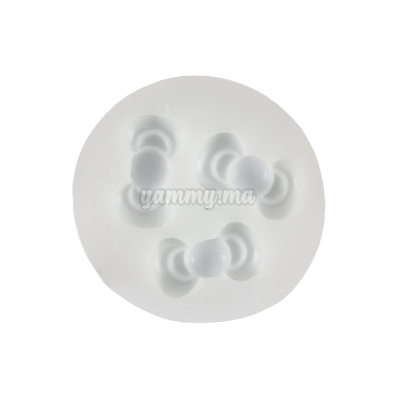 Moule Silicone 3 Noeuds Papillon