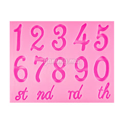 Moule Silicone Chiffres