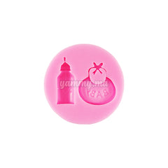 Moule Silicone Biberon et Bavette