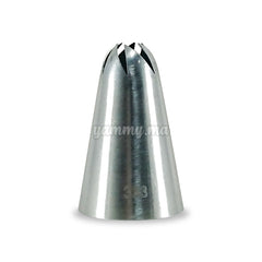 Douille Fleur en Acier-inoxydable "333"