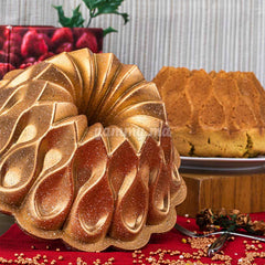 Moule à Gâteaux en Granite 25cm "Damla" Or - Taç