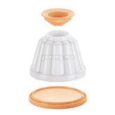 4 Moules à Flan Individuels en Plastique