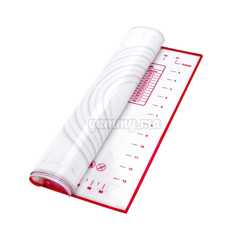 Tapis Silicone Patisserie Pour Etaler la Pâte 64x46cm