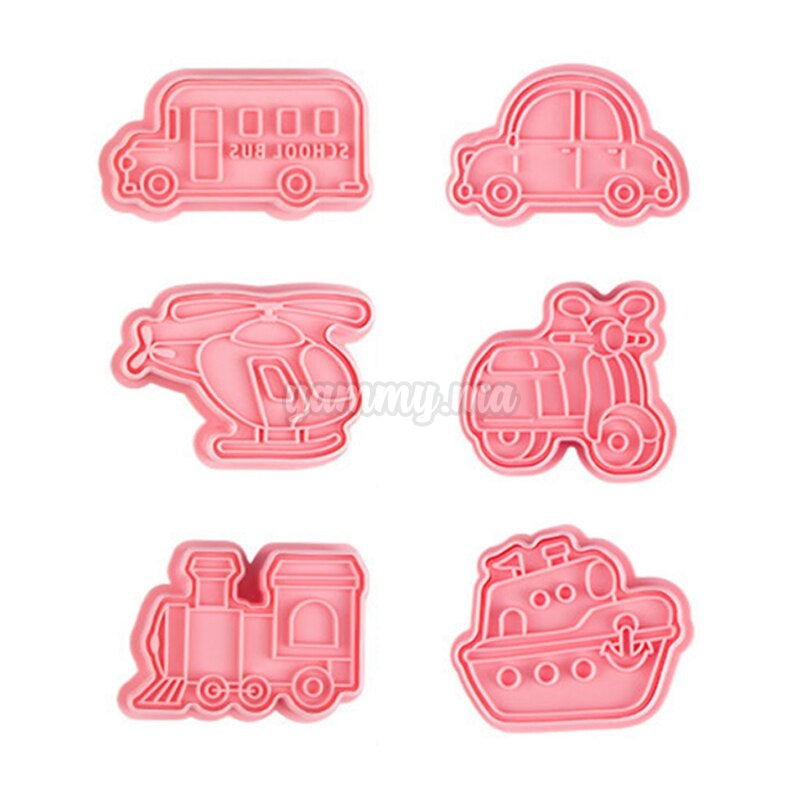 Set 6 Emporte-pièces Voitures