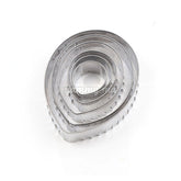 Lot 6 Emporte-pièces Rose en Acier-inoxydable