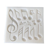 Moule Silicone 13 Notes et Music