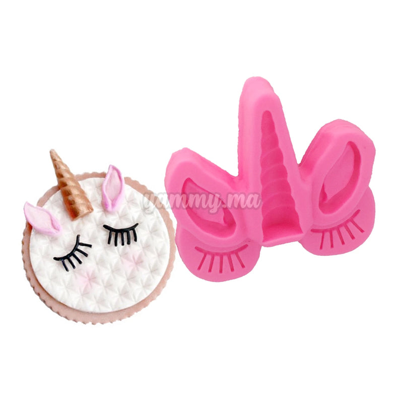 Moule Silicone Licorne