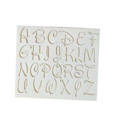 Moule Silicone Alphabet