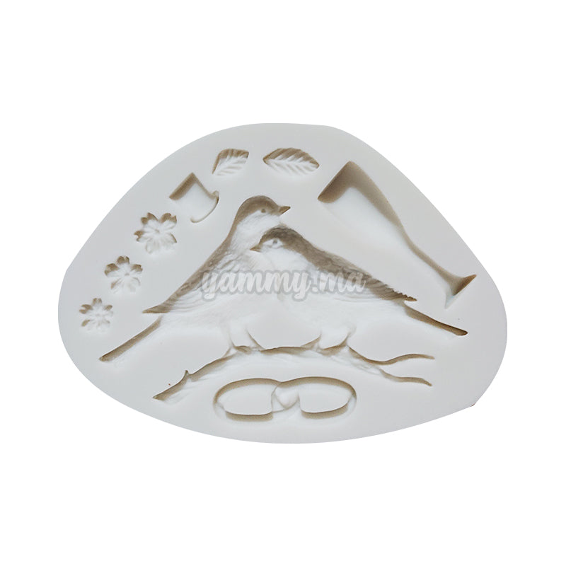 Moule Silicone Thème Mariage