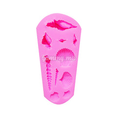 Moule Slicone 10 Coquillages