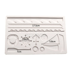 Moule Silicone Thème Marine