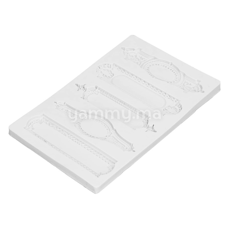Moule Silicone 5 Cadres Vintage