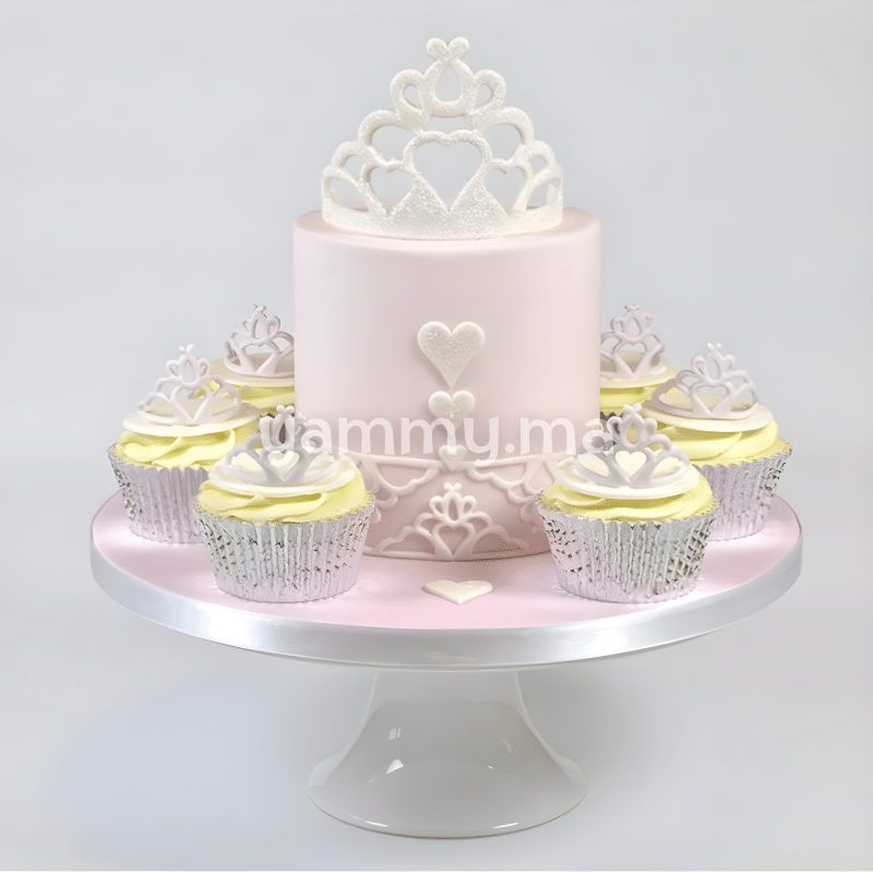 SET. 2 Emporte-pièces Couronne Princesse