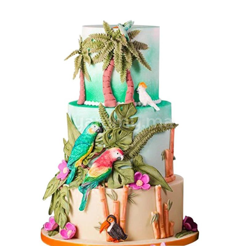 Moule Silicone 5 Oiseaux