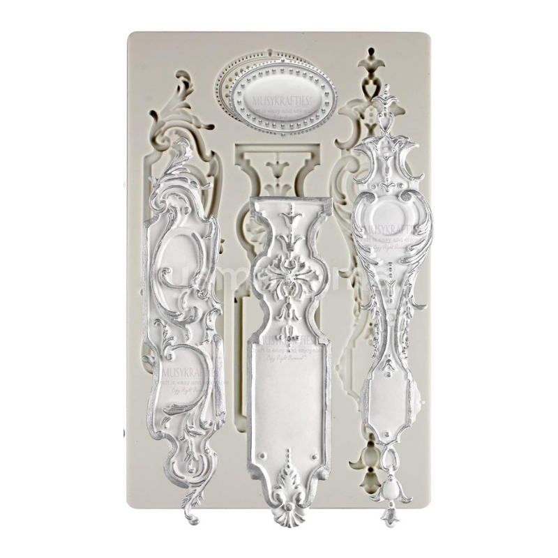 Moule Silicone 4 Cadres Vintage