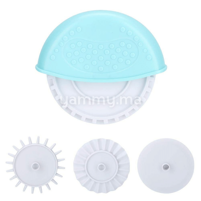 Ens. 4 Roues De Coupe-pâtisserie Coupe-pâte En Treillis