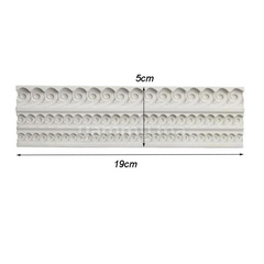 Moule Silicone 3 Bandes Vagues